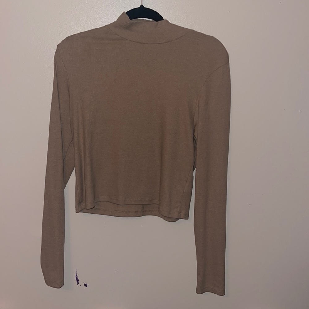Tan Turtle neck